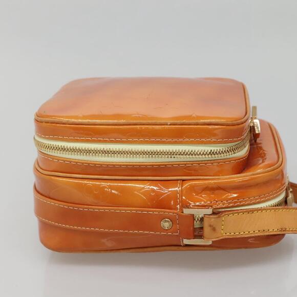 LOUIS VUITTON Monogram Vernis Wooster Bag Lime Yellow M91075 - Picture 5 of 12